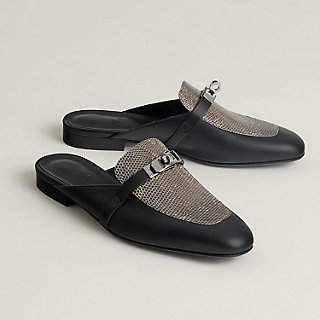 最終お値下げ　エルメス オズ　ミュール　サンダル レザーブラック　37 ミュール 《オズ》 | Hermès - エルメス-公式サイト